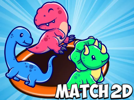 Match 2D Dinosaurs - game thumbnail image