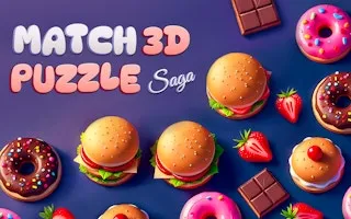 Match 3D Puzzle Saga - game thumbnail image