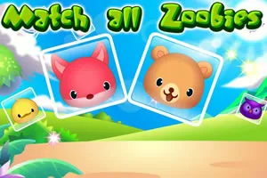 Match all Zoobies - game thumbnail image