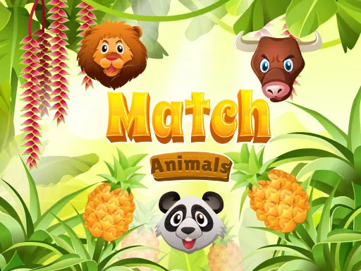 Match Animals  - game thumbnail image