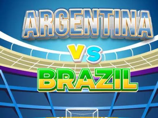 Match Football Brazil or Argentina  - game thumbnail image