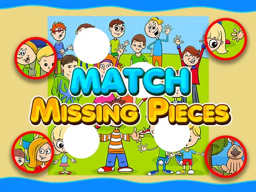 Match Missing Pieces Kids Educational Game - game thumbnail image