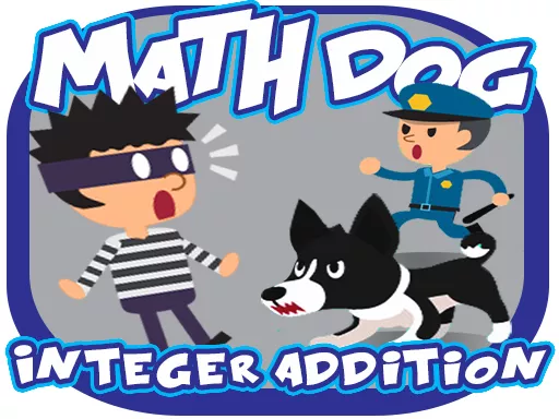 Math Dog Integer Addition - game thumbnail image