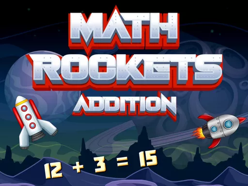 Math Rockets Addition - game thumbnail image
