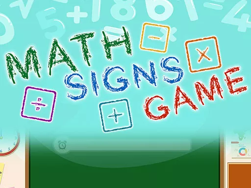 Math Signs Game - game thumbnail image