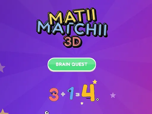 MathMates 3D: Brain Quest - game thumbnail image