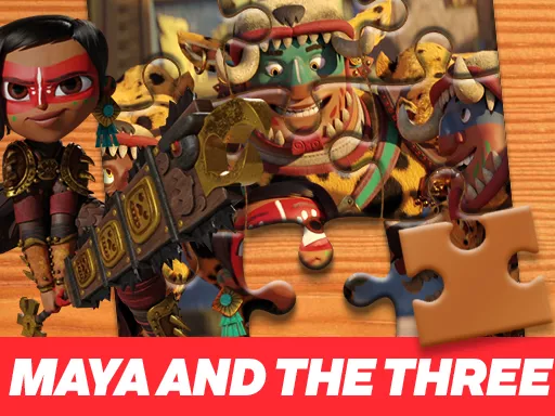Maya and the Three Jigsaw Puzzle - game thumbnail image