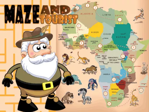 Maze And Tourist - game thumbnail image