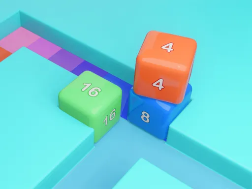 Maze Cube 2048 - game thumbnail image