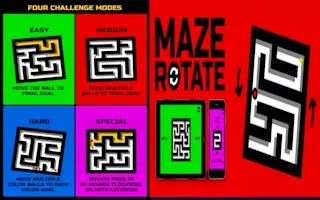 Maze Rotate - game thumbnail image