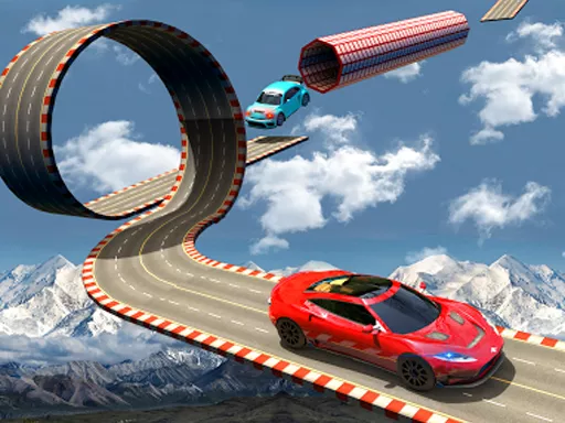 Mega Car Death Ramps 3d - game thumbnail image