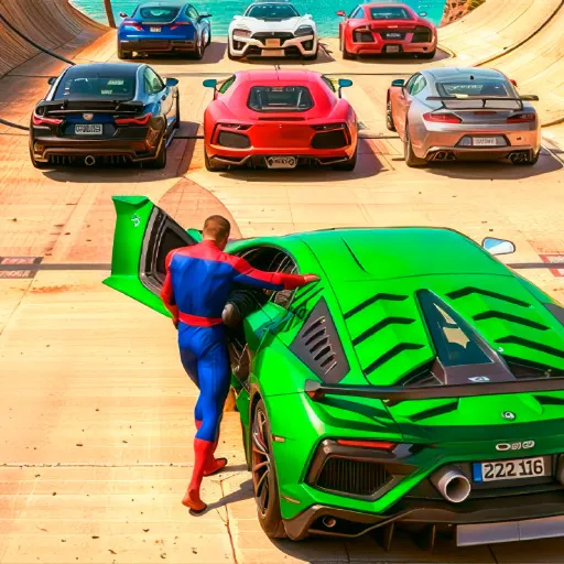 Mega Lamba Ramp game thumbnail image