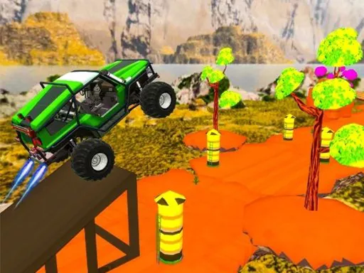 Mega Ramp Car Racing Stunts 3D Impossible Tracks - game thumbnail image
