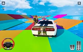 Mega Ramp Car Stunt Games 3D - game thumbnail image