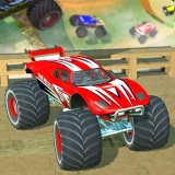 MEGA RAMP MONSTER TRUCK RACE