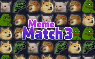 Meme Match 3 - game thumbnail image