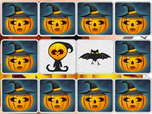 Memory Kids Halloween Game - game thumbnail image