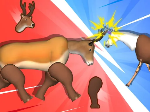 Merge Animals Mutant Fight game thumbnail image