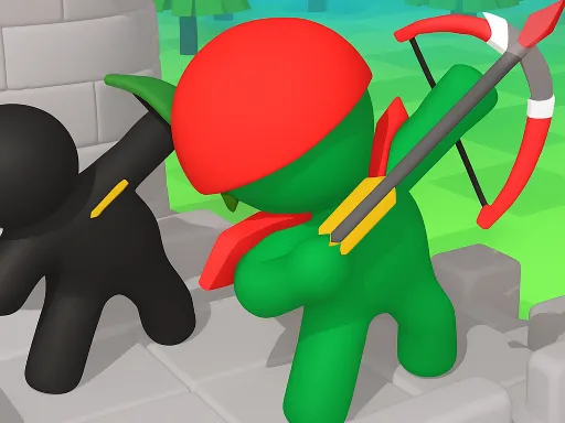 Merge Archers Bow and Arrow - game thumbnail image