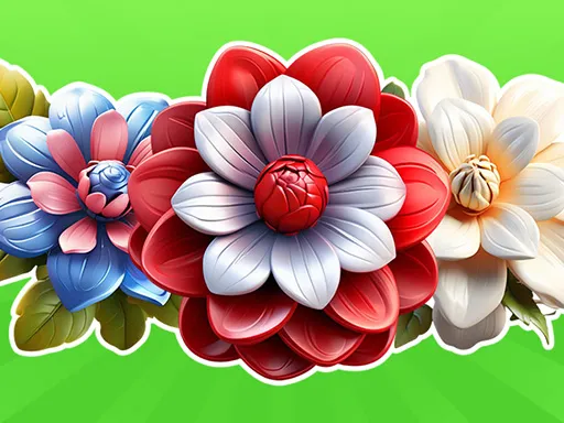 Merge Flowers in 2D! game thumbnail image