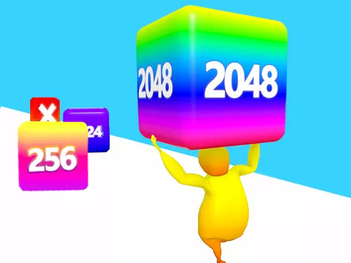 Merge Rush 2048 - game thumbnail image
