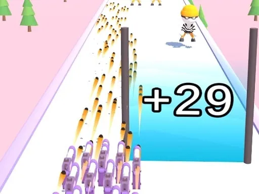 Merge Weapons Shooting 2048 game thumbnail image