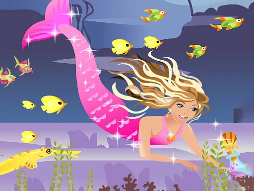 Mermaid chage princess - game thumbnail image