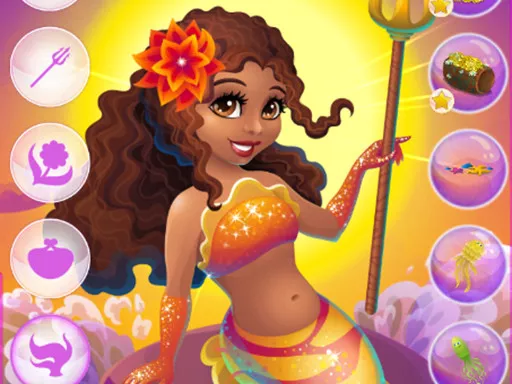 Mermaid Dress Up Games - game thumbnail image