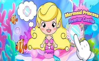 Mermaid Princess Avater Castle - game thumbnail image