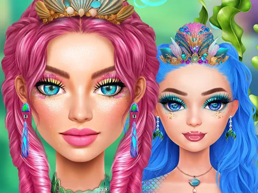 Mermaidcore Makeup - game thumbnail image