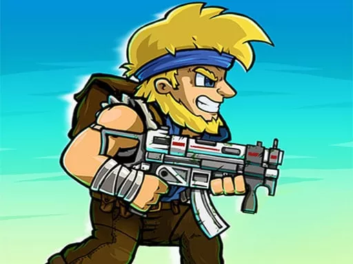 Metal kid Soldiers Attack  - game thumbnail image