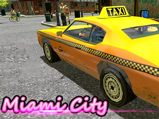 Miami Taxi Driver 3D - game thumbnail image