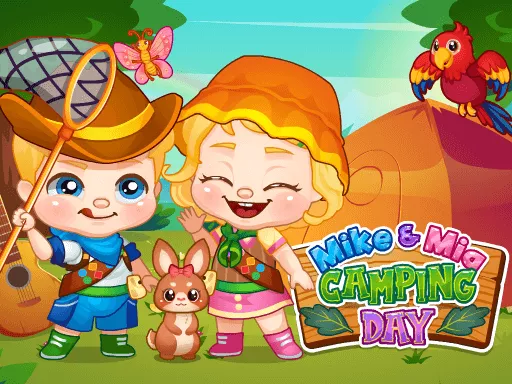 Mike And Mia Camping Day - game thumbnail image