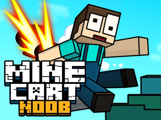 Mine Cart Noob - game thumbnail image