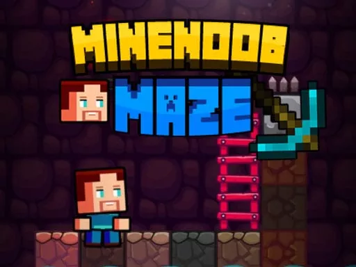 Mine Noob Maze - game thumbnail image