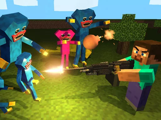 Mine Shooter: Huggy's Attack! - game thumbnail image