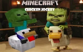 Minecraft Chicken Jockey - game thumbnail image
