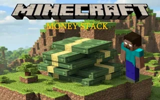 Minecraft Money Stack - game thumbnail image