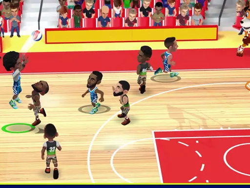 Mini Head Basketball - game thumbnail image