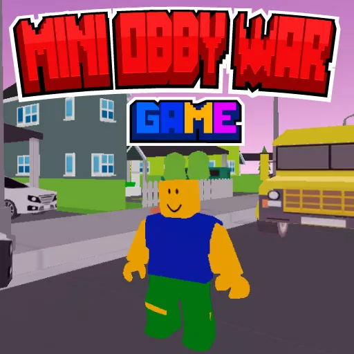 MINI OBBY WAR GAME - game thumbnail image
