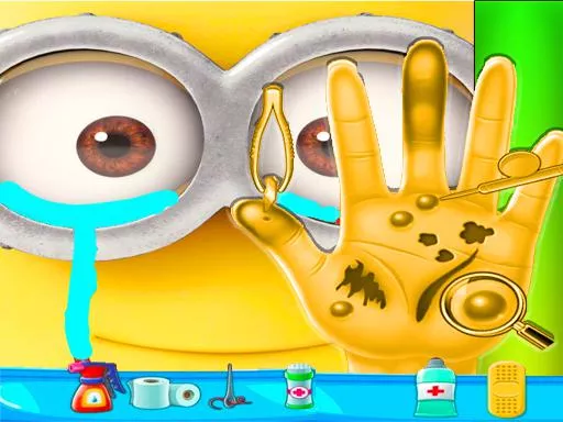 Minion Hand Doctor Game Online - Hospital Surgery - game thumbnail image