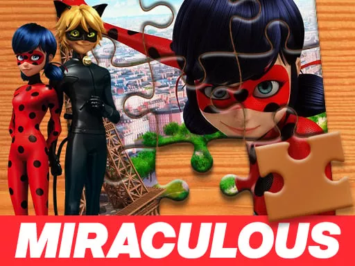 Miraculous Ladybug &amp; Cat Noir Jigsaw Puzzle - game thumbnail image