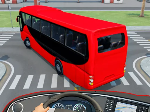 Modern Bus Driving Game - game thumbnail image