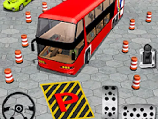 Modern Bus Parking - Bus - game thumbnail image