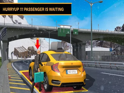 Modern City Taxi Service Simulator - game thumbnail image