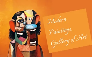 Modern Paintings. Gallery of Art - game thumbnail image