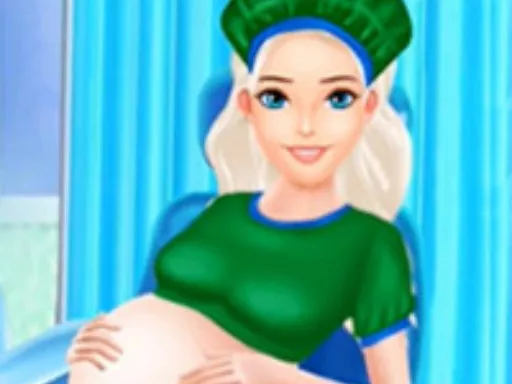 Mommy Pregnant Caring Game - game thumbnail image