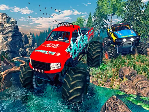 Monster 4x4 Offroad Jeep Stunt Racing 2019 - game thumbnail image