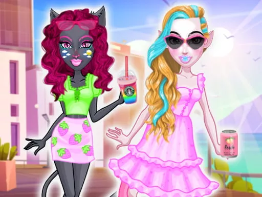 Monster Girls Summer Vacation - game thumbnail image