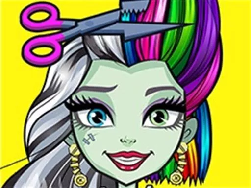 Monster High Beauty Shop Game - game thumbnail image